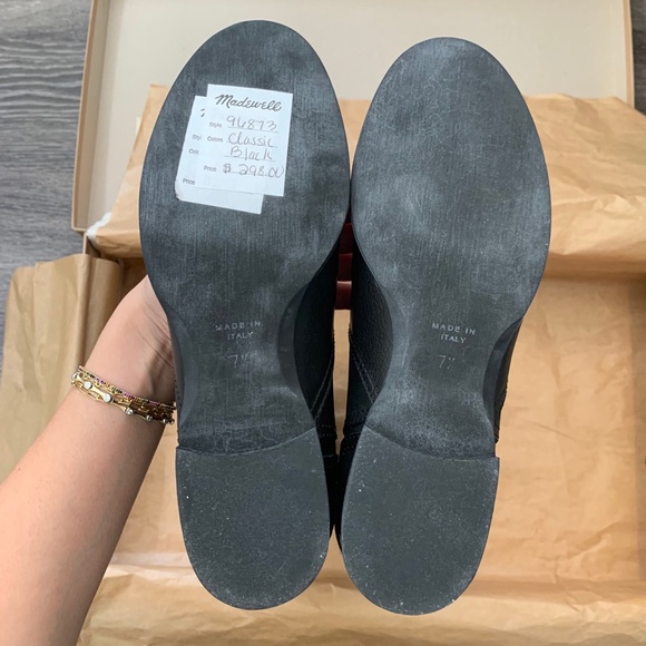 NIB Madewell 1937 The Archive Boot Leather Discontnued - Picture 4 of 13